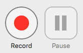 Record/Pause options