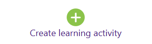 create learning activity link